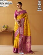 Traditional Women Saree With Rich Weaving Design