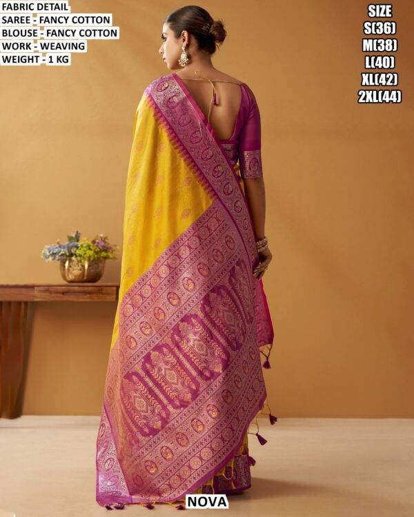 Traditional Women Saree With Rich Weaving Design