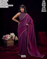 Graceful Silk Saree With Rich Embroidery Touch