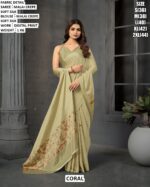 Luxury Occasion Wear Saree With Soft Silk Finish