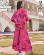 Designer Indo Western Silk Outfit For Women