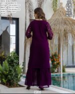 Graceful Kurti Palazzo Dupatta Set For Women