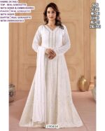 Designer Real Georgette Palazzo Suit With Embroidered Dupatta