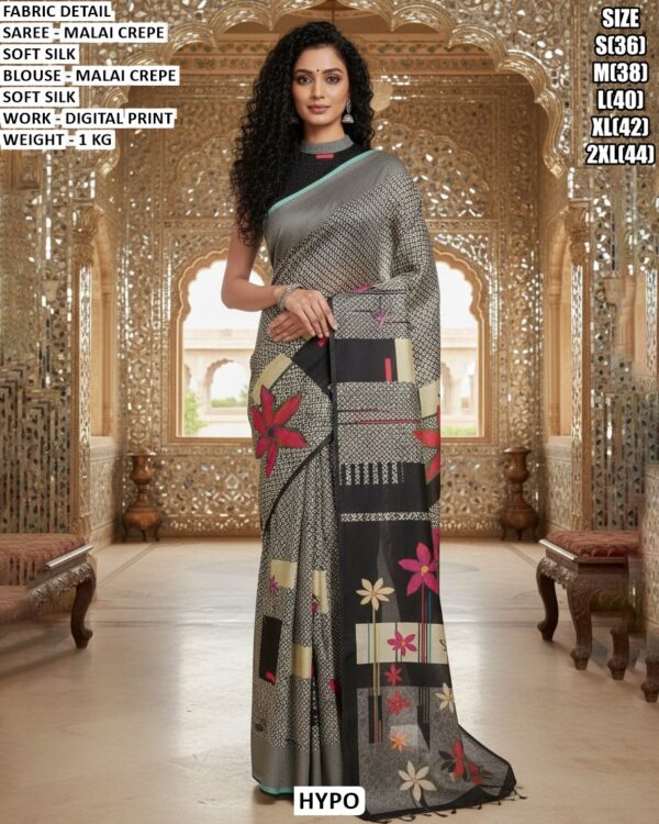 Graceful Women Saree With Premium Printed Design