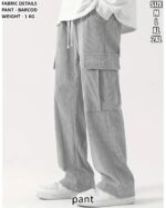 Barcod Fabric Cargo Pant For Men Casual Wear Collection