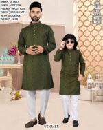 Family Festive Matching Kurta Pyjama Set