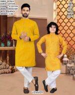 Family Festive Matching Kurta Pyjama Set