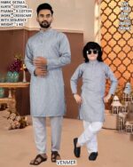 Family Festive Matching Kurta Pyjama Set