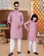 Family Festive Matching Kurta Pyjama Set