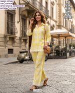 Premium Co Ord Set For Women With Handwork And Embroidery Detail