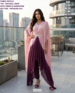 Premium Co Ord Set For Women With Handwork And Embroidery Detail