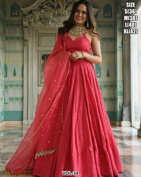 Luxury Ethnic Lehenga Set For Special Occasions