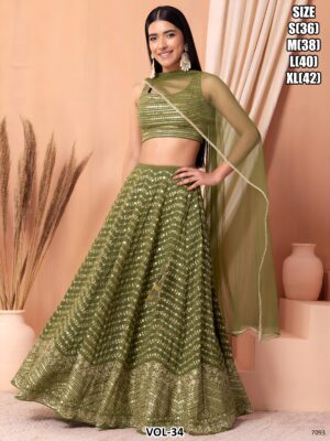 Luxury Ethnic Lehenga Set For Special Occasions