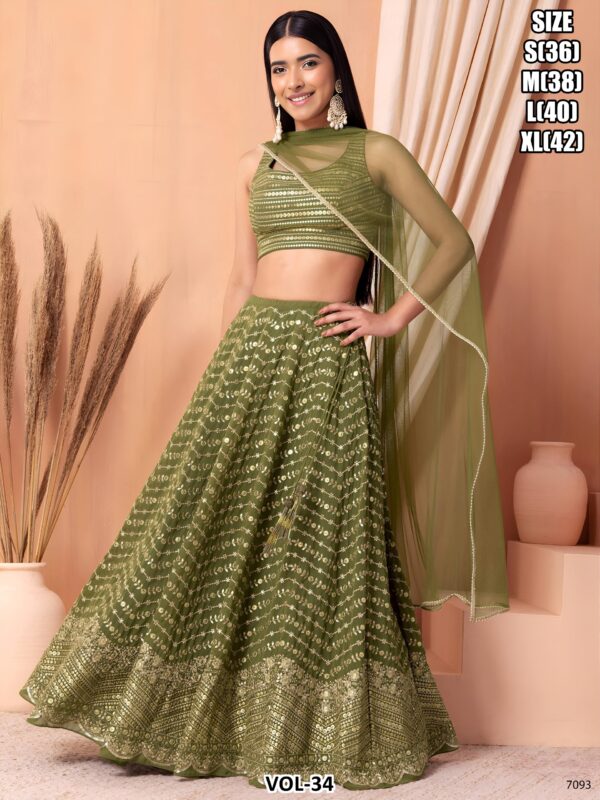 Luxury Ethnic Lehenga Set For Special Occasions