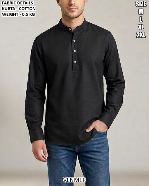 Men’s Cotton Kurta For Casual And Festive Wear