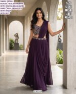 Fendy Silk And Real Georgette Designer Ethnic Wear Collection