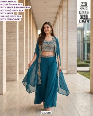 Fendy Silk And Real Georgette Designer Ethnic Wear Collection