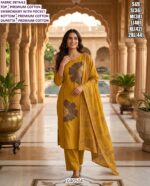 Cotton Women Wear Collection With Printed And Embroidery Work