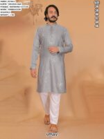 Men’s Ethnic Embroidered Kurta Set With Premium Finish