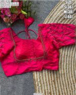 Fancy Handcrafted Blouse For Saree Styling