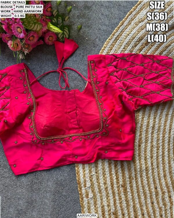 Fancy Handcrafted Blouse For Saree Styling