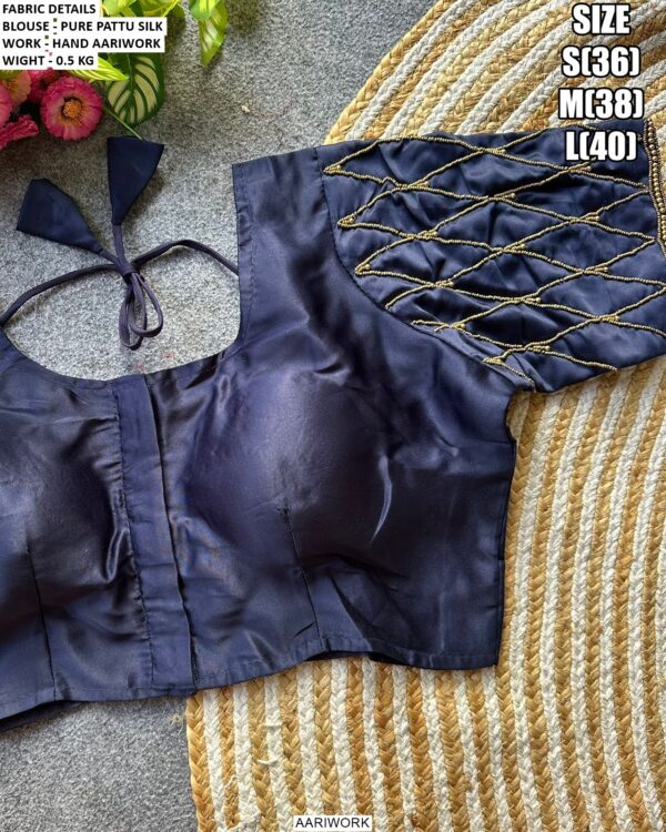 Fancy Handcrafted Blouse For Saree Styling