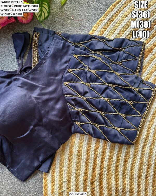 Fancy Handcrafted Blouse For Saree Styling