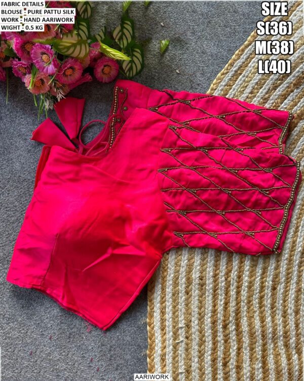 Fancy Handcrafted Blouse For Saree Styling