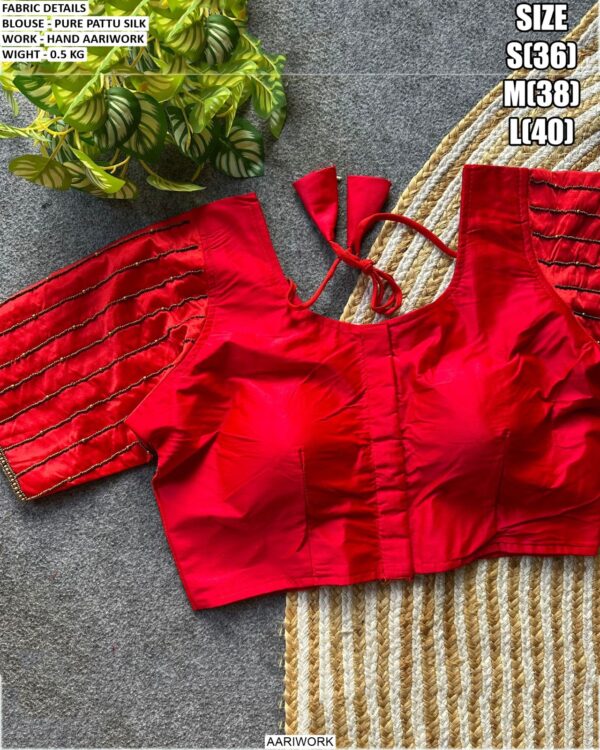 Fancy Handcrafted Blouse For Saree Styling