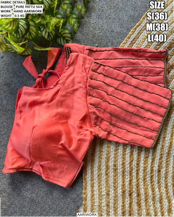 Fancy Handcrafted Blouse For Saree Styling