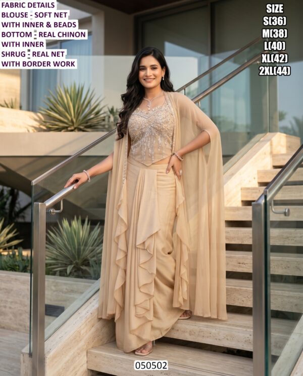 Designer Ethnic Wear Collection With Embroidery And Dupatta