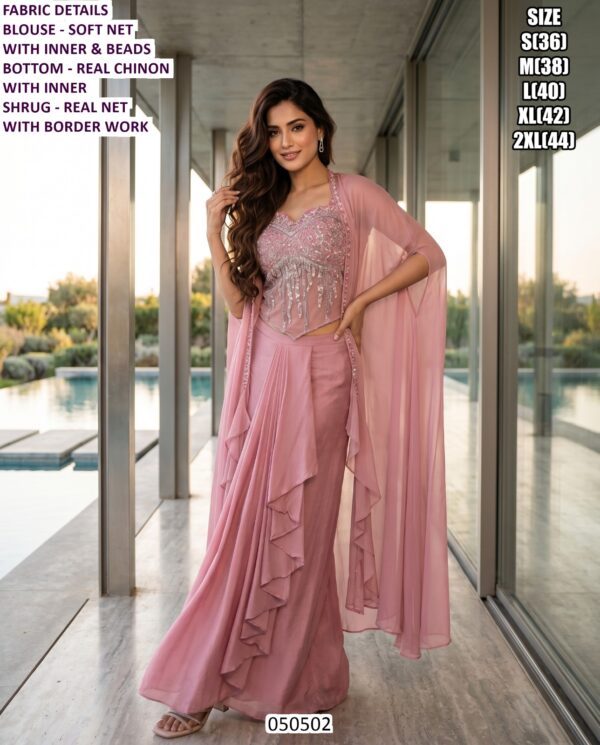 Designer Ethnic Wear Collection With Embroidery And Dupatta
