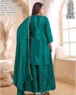 Graceful Women Ethnic Set With Embroidery Work