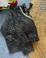 Fancy Embroidered Georgette Silk Readymade Blouse