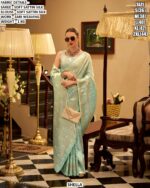 Traditional Zari Weaving Soft Satin Silk Saree