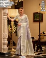 Traditional Zari Weaving Soft Satin Silk Saree