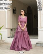 Designer Chinon Lehenga Choli Set For Women
