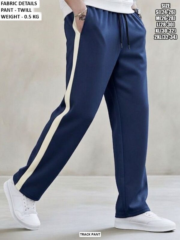 Premium Twill Track Pant For Men Casual Wear