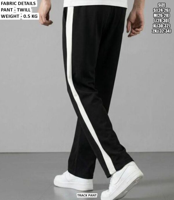 Premium Twill Track Pant For Men Casual Wear