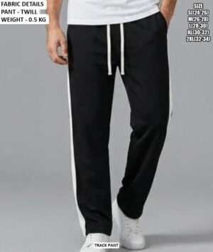 Premium Twill Track Pant For Men Casual Wear