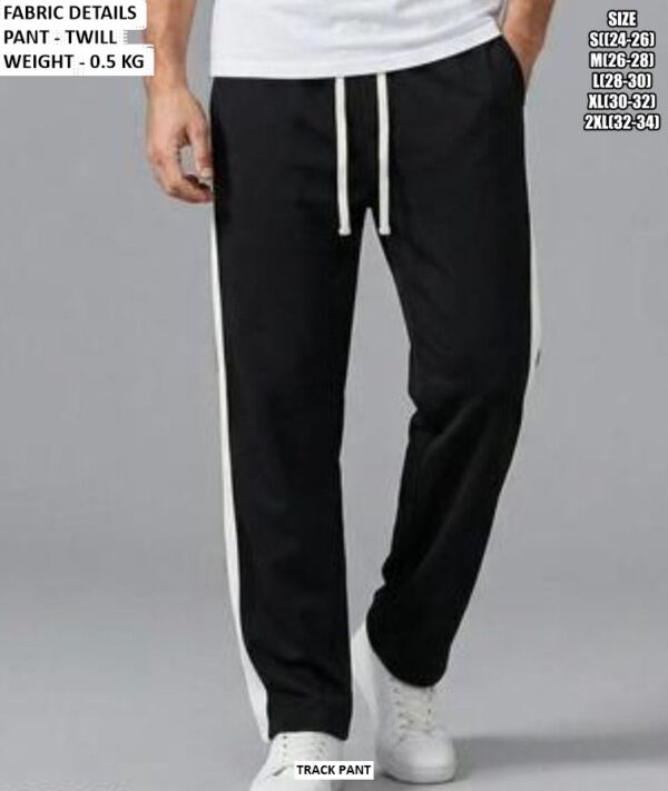 Premium Twill Track Pant For Men Casual Wear