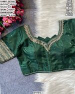 Fancy Party Wear Heavy Embroidered Blouse