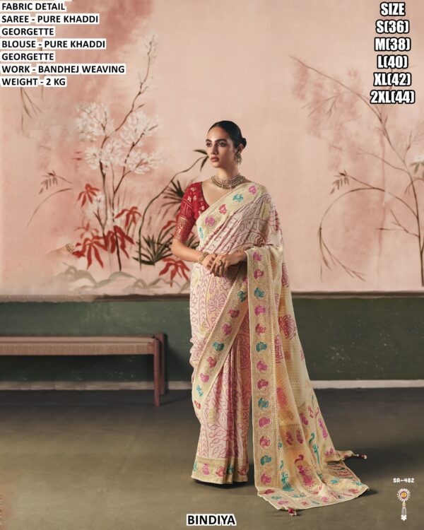 Stylish Occasion Wear Saree With Traditional Weaving Work