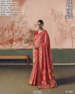 Stylish Occasion Wear Saree With Traditional Weaving Work