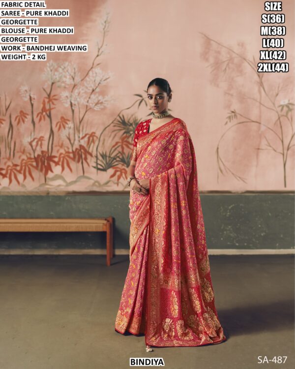 Stylish Occasion Wear Saree With Traditional Weaving Work