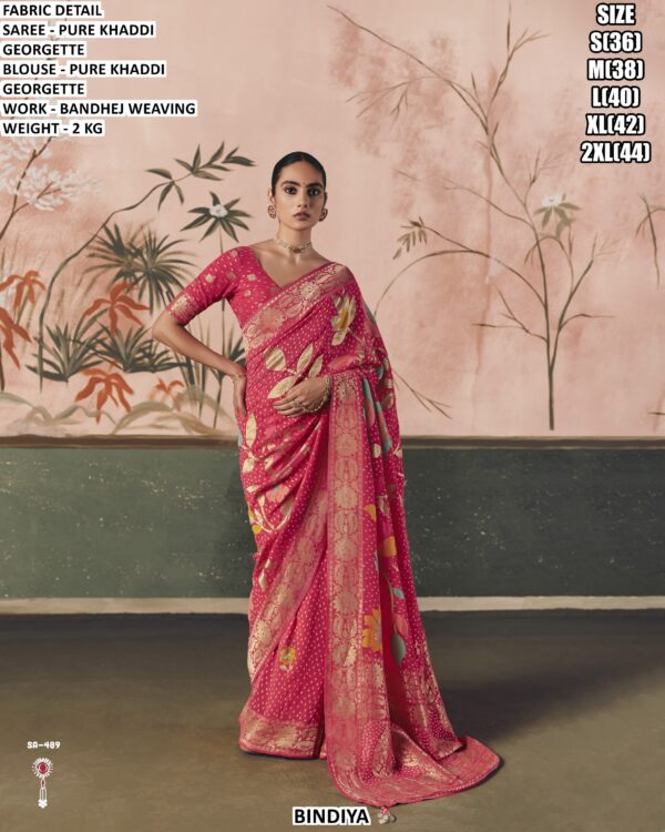 Stylish Occasion Wear Saree With Traditional Weaving Work