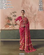 Stylish Occasion Wear Saree With Traditional Weaving Work