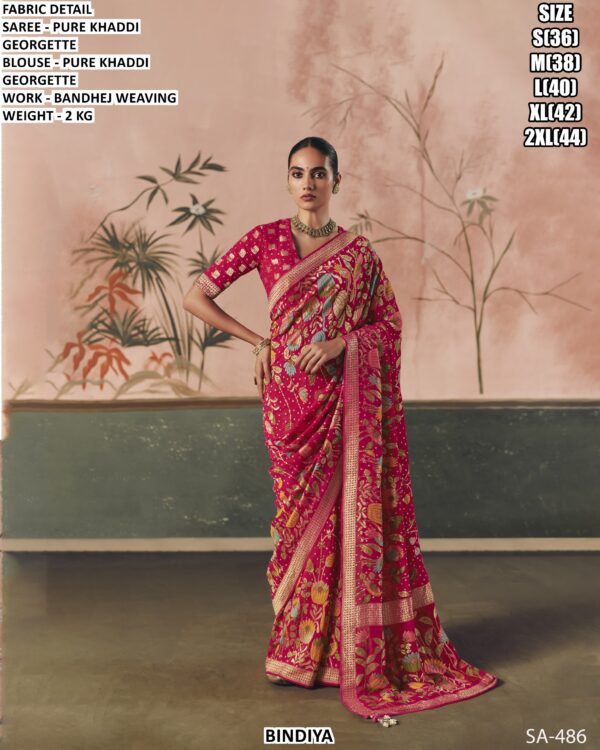 Stylish Occasion Wear Saree With Traditional Weaving Work
