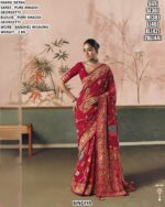 Stylish Occasion Wear Saree With Traditional Weaving Work
