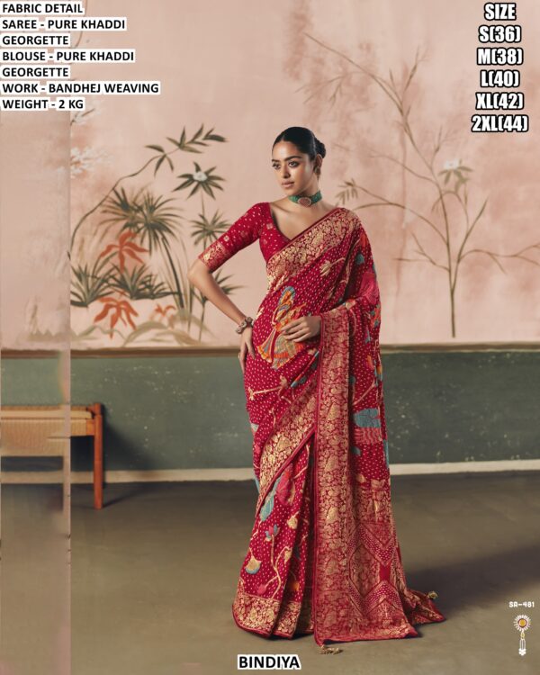Stylish Occasion Wear Saree With Traditional Weaving Work
